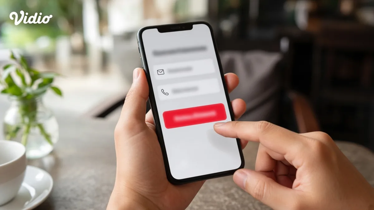 Cara Daftar Vidio — Akun Baru