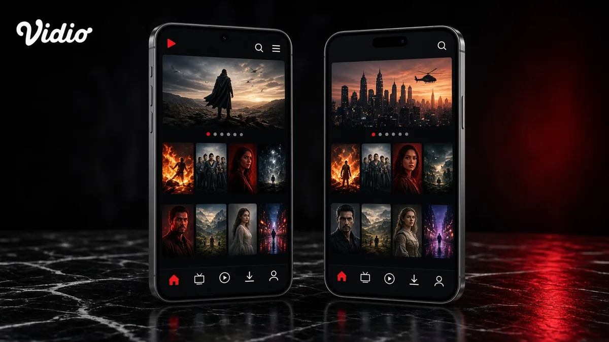 Vidio App — Aplikasi Mobile