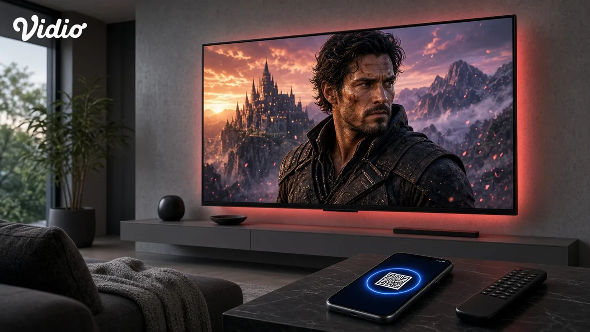 Vidio Smart TV — Layar Besar